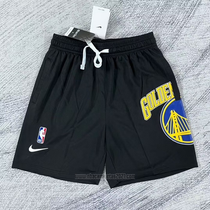 Pantalone Golden State Warriors Big Logo Just Don Negro